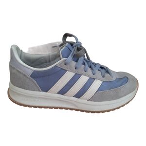 Adidas Run 70s 2.0 Sneakers Periwinkle White Suede Leather Nylon Shoes Size 7.5